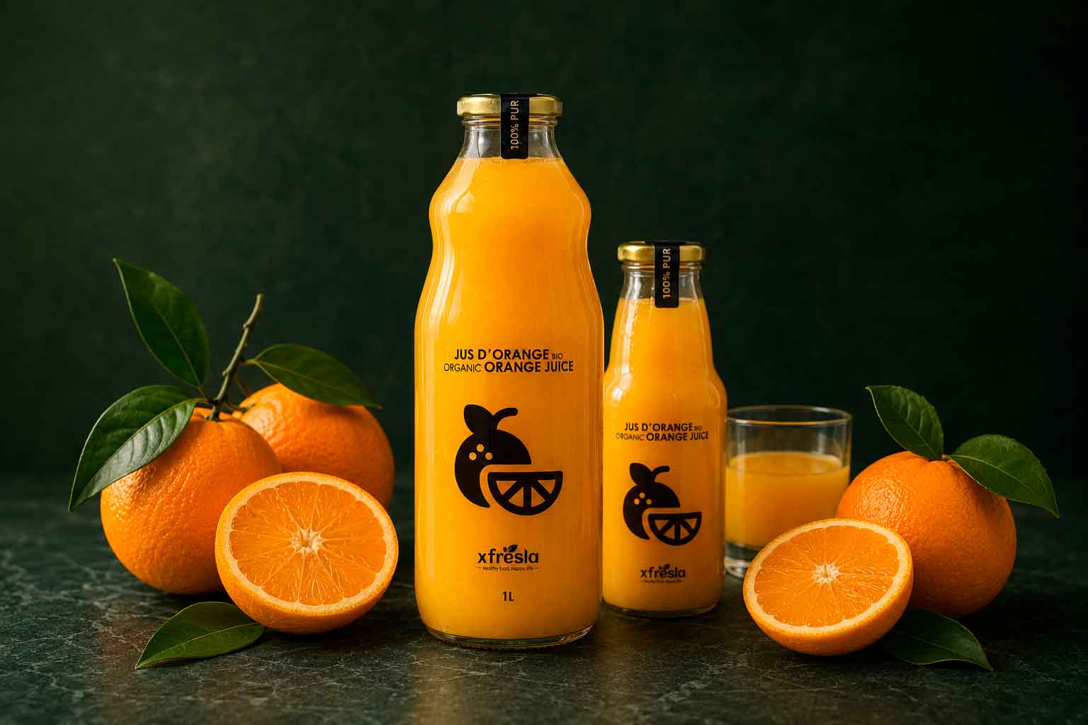 Jugo de Naranja con Jengibre de Junín, Perú